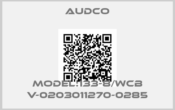 Audco-Model:133-8/WCB V-0203011270-0285