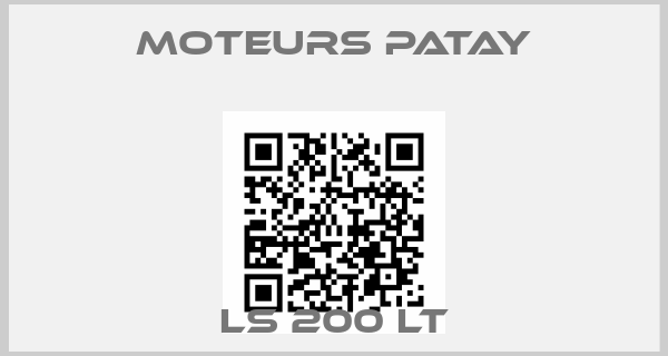Moteurs Patay-LS 200 LT