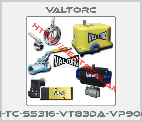 Valtorc-4"-530SN-TC-SS316-VT83DA-VP900D-SSMK