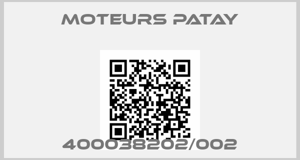 Moteurs Patay-400038202/002