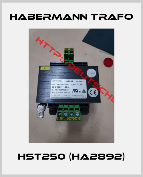 Habermann Trafo-HST250 (HA2892)
