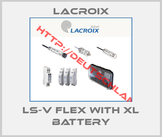 Lacroix-LS-V FLEX with XL battery