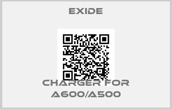 Exide-Charger For A600/A500