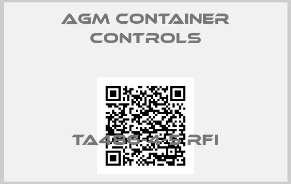 AGM Container Controls-TA486-4-5 RFI