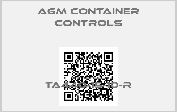 AGM Container Controls-TA440-15-10-R