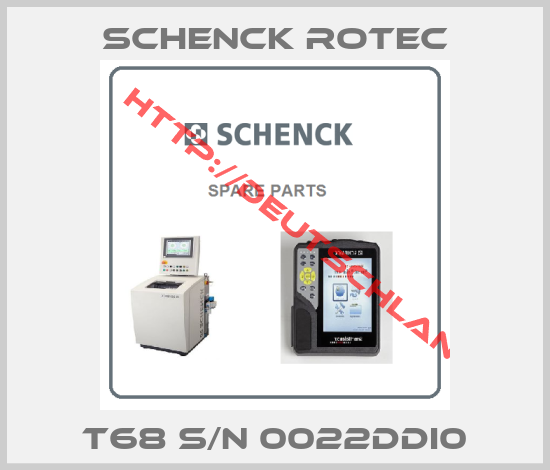 Schenck Rotec-T68 s/n 0022DDI0
