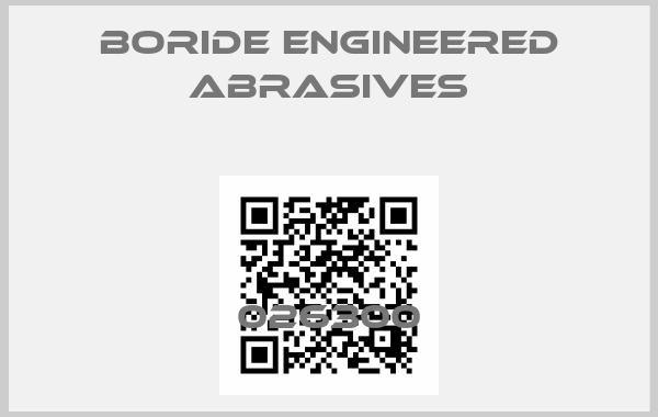 Boride Engineered Abrasives-026300