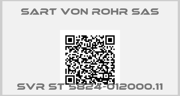 Sart Von Rohr SAS-SVR ST 5824-012000.11