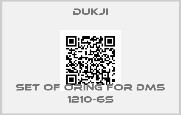 Dukji-SET of ORING for DMS 1210-6S
