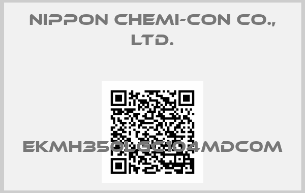 Nippon Chemi-Con Co., Ltd.-EKMH350LGC104MDC0M