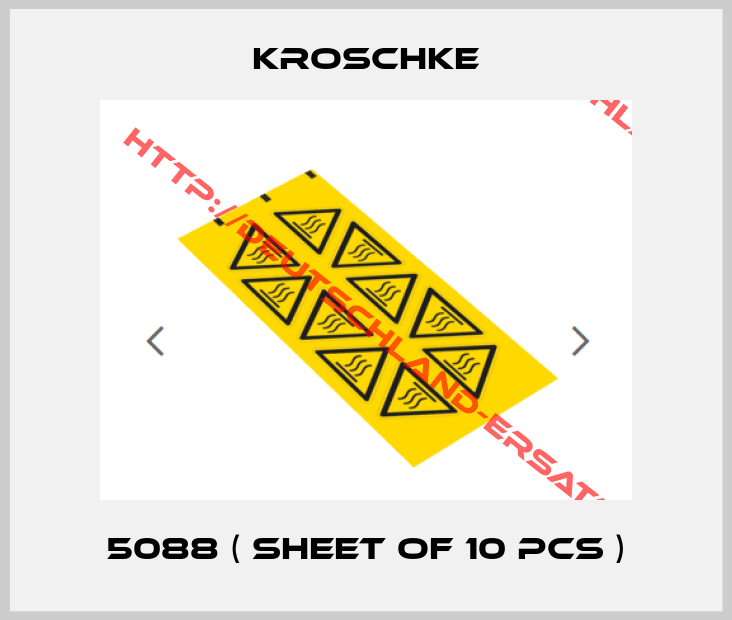 Kroschke-5088 ( Sheet of 10 pcs )