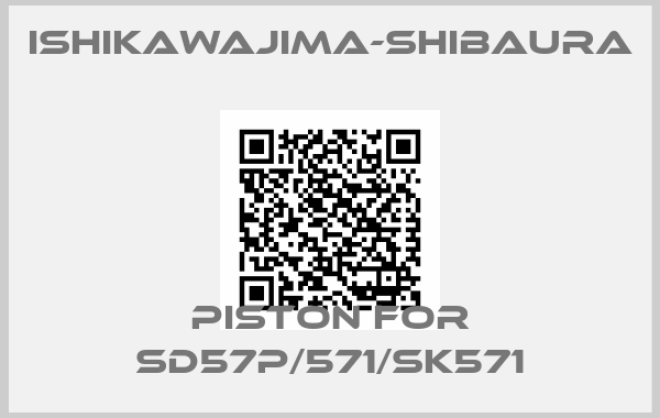 Ishikawajima-shibaura-Piston for SD57P/571/SK571