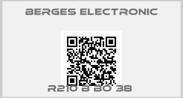 Berges Electronic-R210 B BO 38 