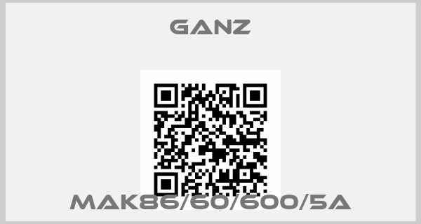 Ganz-mak86/60/600/5A
