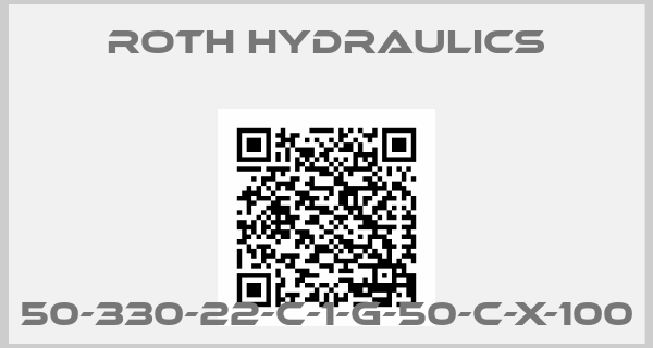 Roth Hydraulics-50-330-22-C-1-G-50-C-X-100