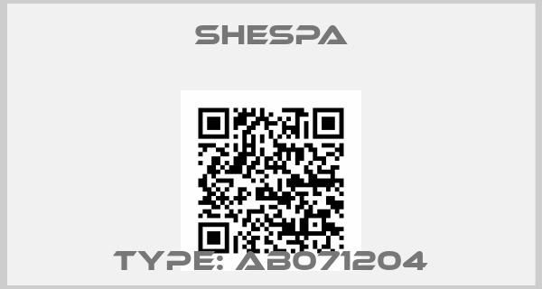 SHESPA-Type: AB071204