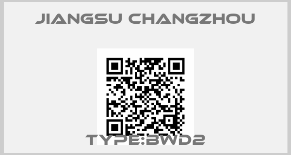 jiangsu changzhou-type:BWD2