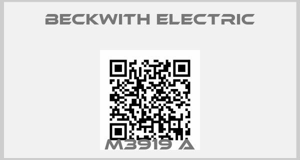BECKWITH ELECTRIC-M3919 A