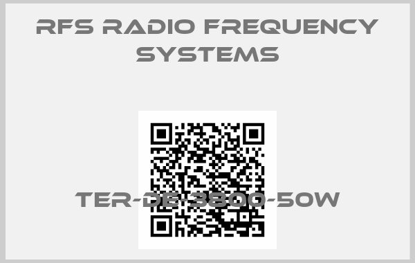 RFS Radio Frequency Systems-TER-DE-3800-50W