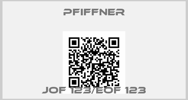 pfiffner-JOF 123/EOF 123
