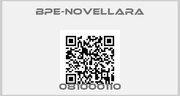 BPE-NOVELLARA-081000110