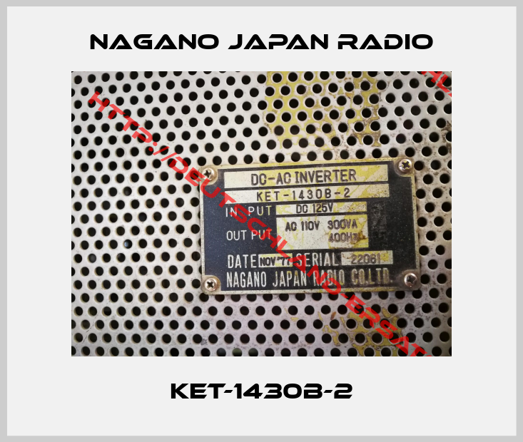 NAGANO JAPAN RADIO-KET-1430B-2