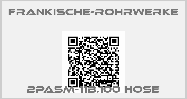 frankische-rohrwerke-2PASM-11B.100 Hose