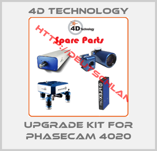 4D Technology-Upgrade Kit for PhaseCam 4020