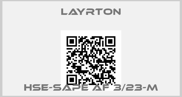 layrton-HSE-SAPE AF 3/23-M