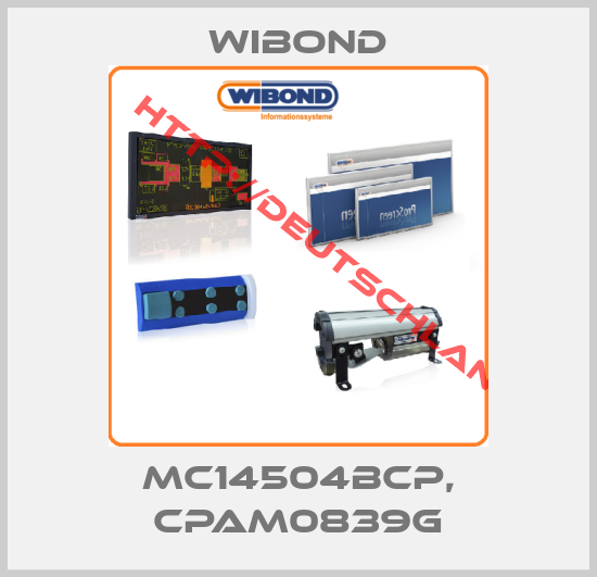 wibond-MC14504BCP, CPAM0839G