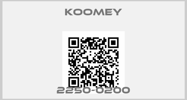 KOOMEY-2250-0200