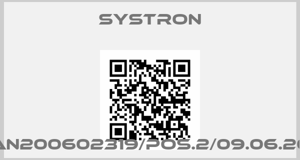 SYSTRON-AN200602319/POS.2/09.06.20