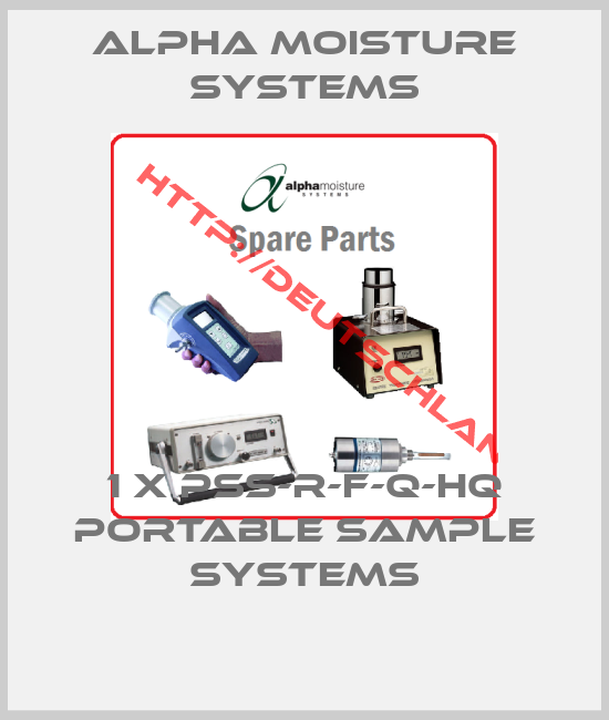 Alpha Moisture Systems-1 x PSS-R-F-Q-HQ Portable Sample Systems