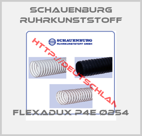 SCHAUENBURG RUHRKUNSTSTOFF-FLEXADUX P4E Ø254