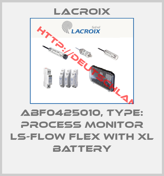Lacroix-ABF0425010, Type: Process monitor LS-Flow FLEX with XL battery