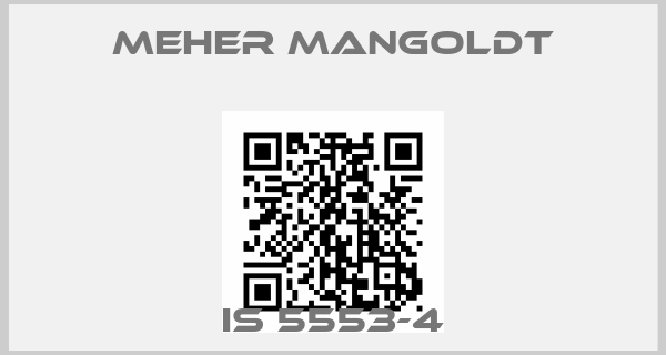 Meher Mangoldt-IS 5553-4