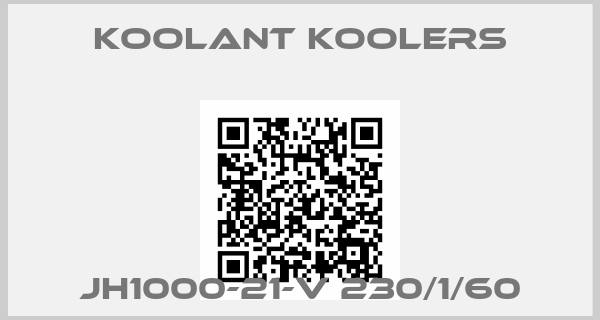 Koolant Koolers-JH1000-21-V 230/1/60