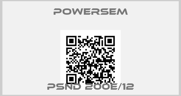 Powersem-PSND 200E/12