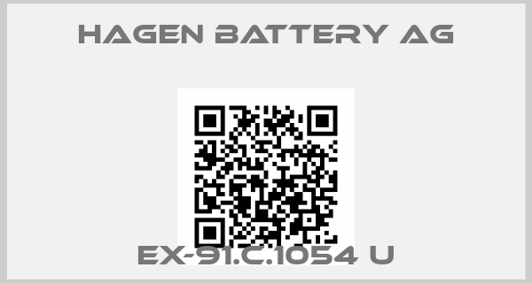 Hagen Battery AG-Ex-91.C.1054 U