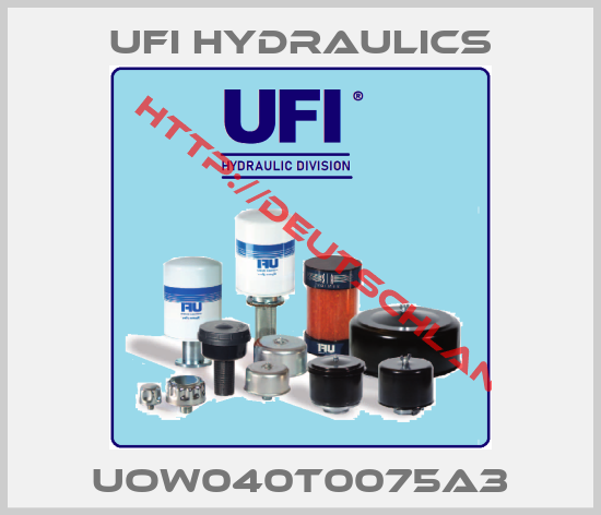 UFI HYDRAULICS-UOW040T0075A3