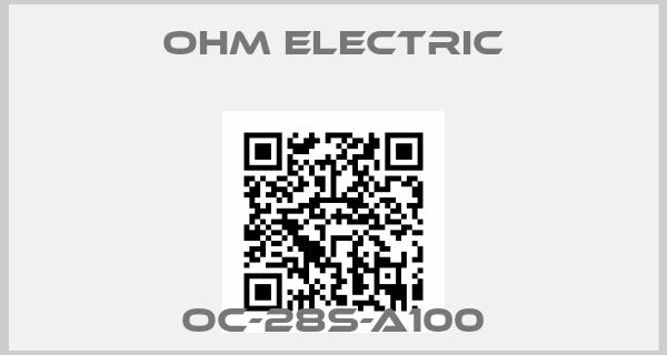 OHM Electric-OC-28S-A100
