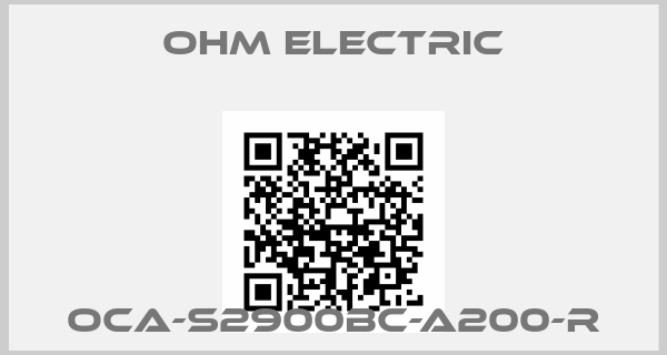 OHM Electric-OCA-S2900BC-A200-R