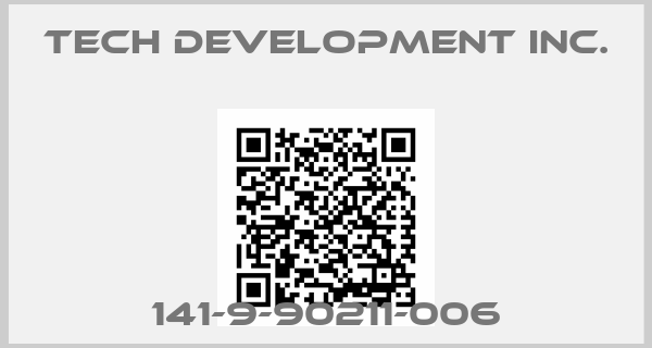 Tech Development Inc.-141-9-90211-006