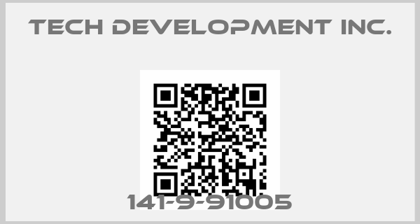 Tech Development Inc.-141-9-91005