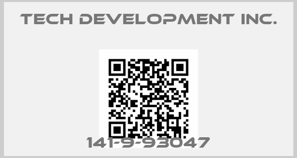 Tech Development Inc.-141-9-93047