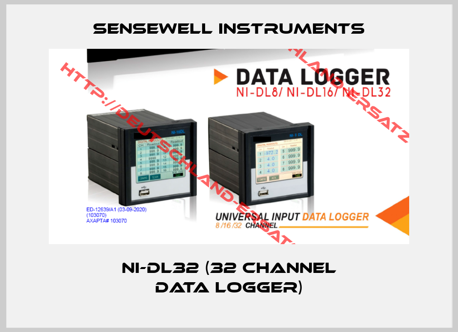 Sensewell Instruments-NI-DL32 (32 CHANNEL DATA LOGGER)