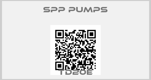 SPP Pumps-TD20E