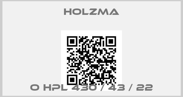 Holzma-O HPL 430 / 43 / 22