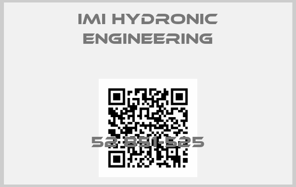 IMI Hydronic Engineering-52 851-525