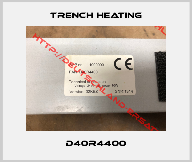 Trench heating-D40R4400